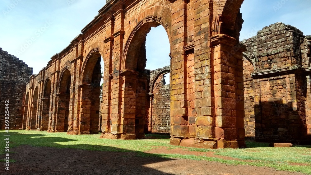 historical site Sao Miguel das Missoes