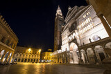 Cremona, Cathedral Square by night