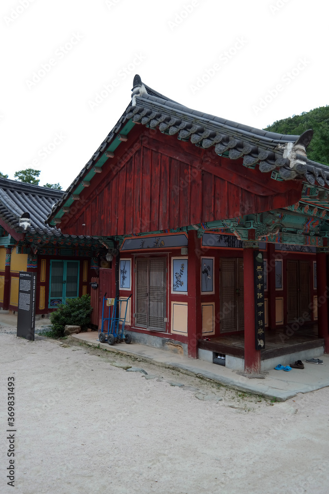 South Korea Oarsa Buddhist Temple South Korea Oarsa Buddhist Temple