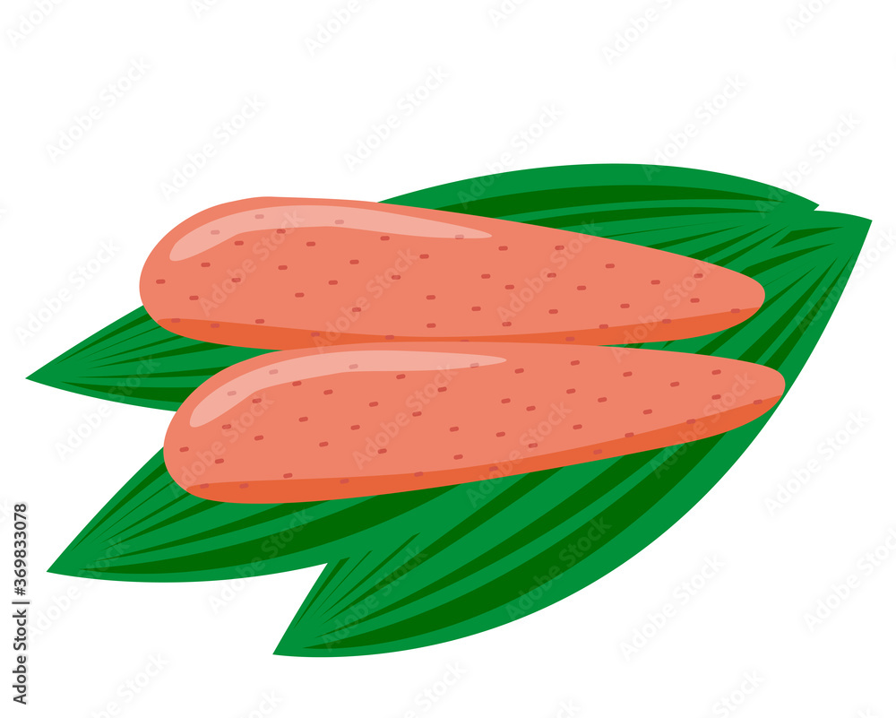 たらこのベクターイラスト 辛子明太子 Stock Vector Adobe Stock