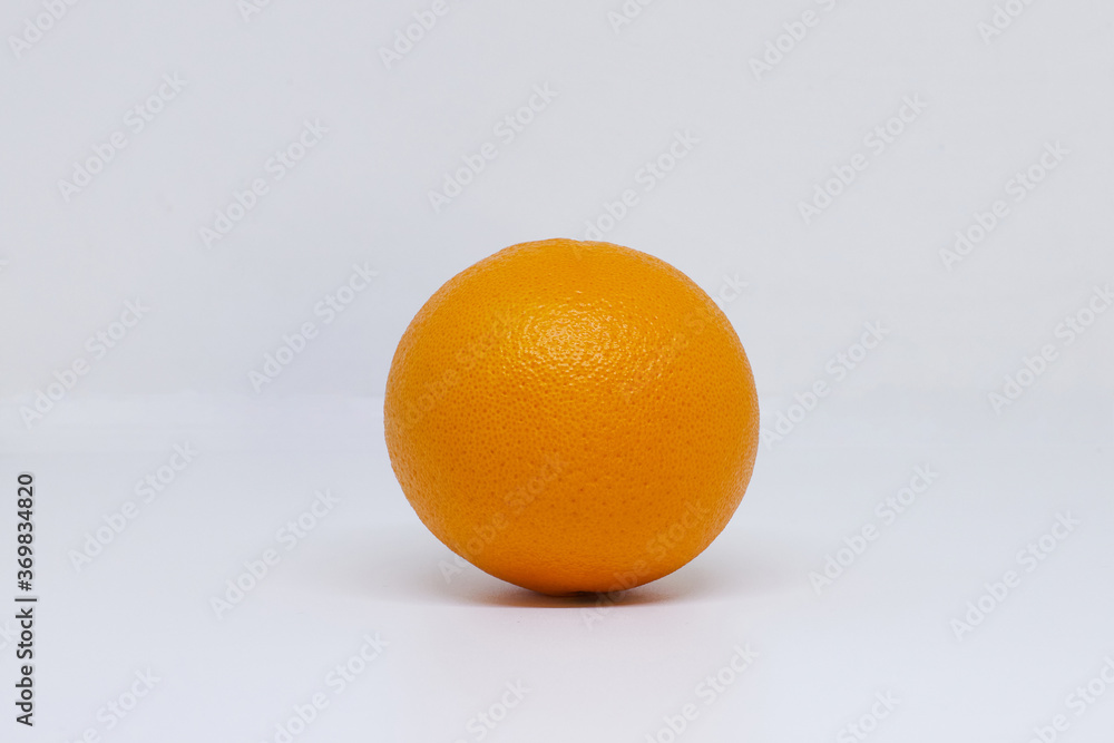 Ripe and fresh orange fruit on white background. Ripe and fresh orange fruit on white background.
