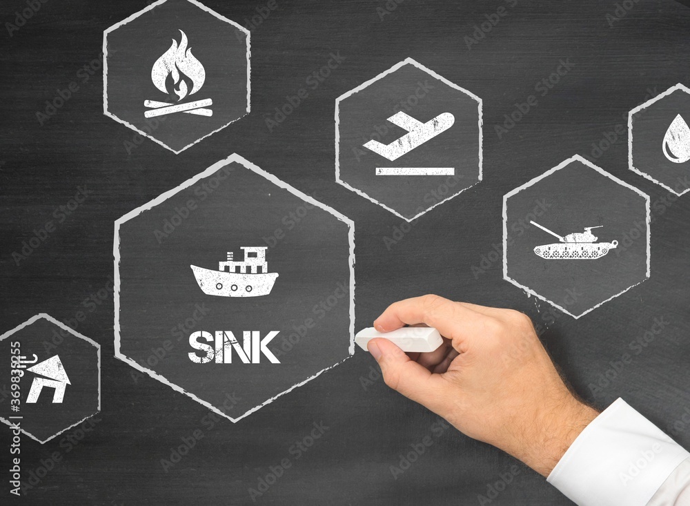 Fototapeta premium sink