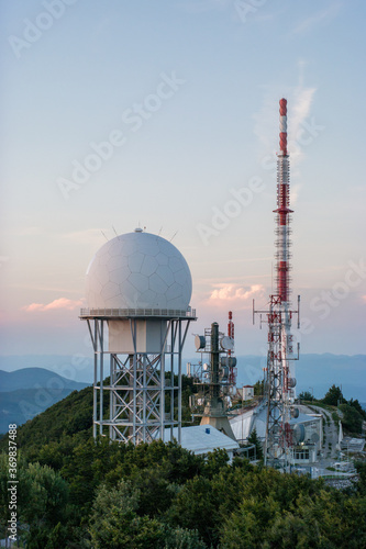  Terrestrial and satellite transmission on the Vojak photo