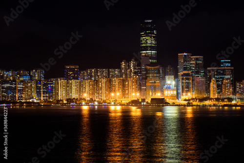 Hong Kong Victoria Harbour at night © Betty Rong