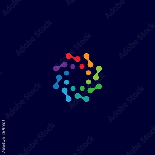 Non profit or consulting logo vector designs template
