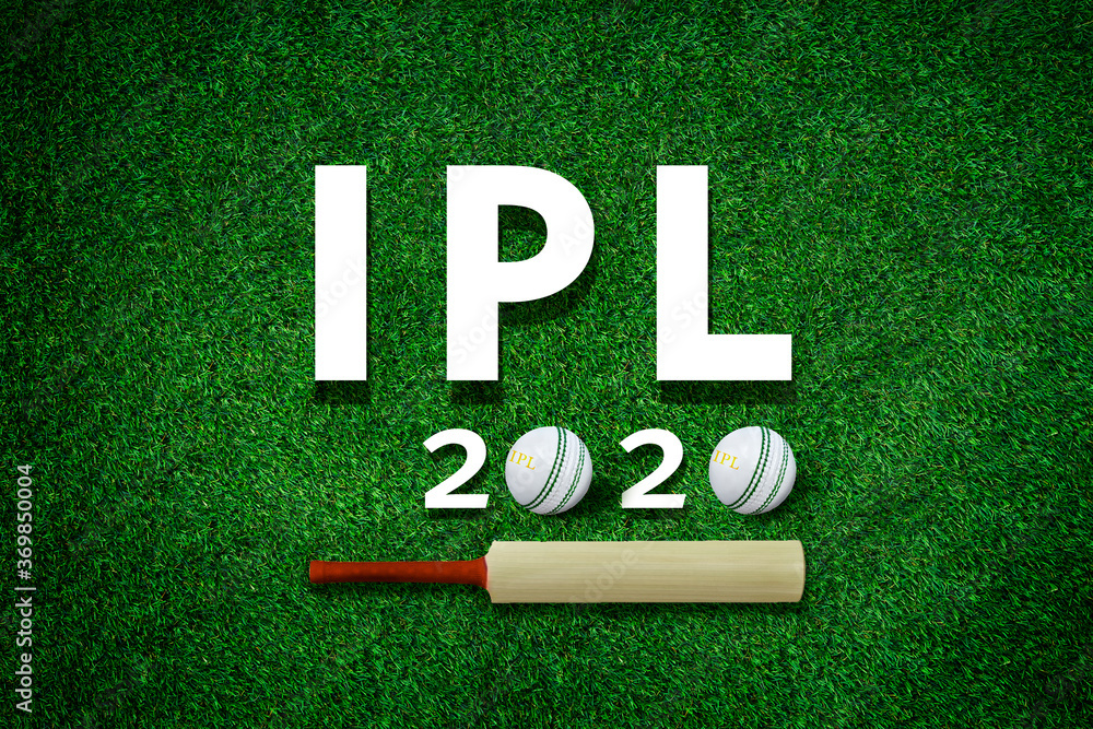 cricket-bat-and-leather-ball-resting-on-a-cricket-bat-with-ipl-2020