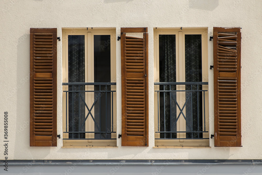 Fototapeta premium Balkon, Terrasse, Haus