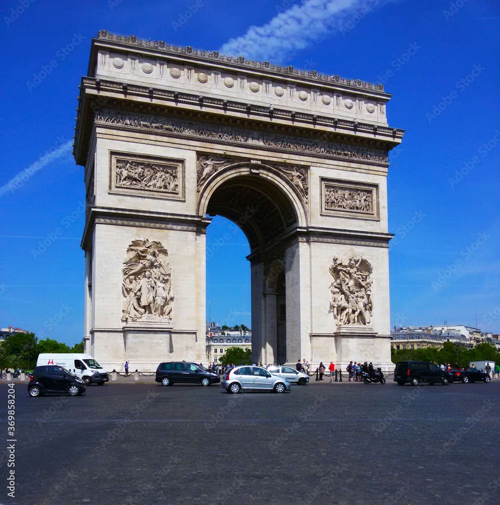 Fototapeta premium arc de triomphe paris