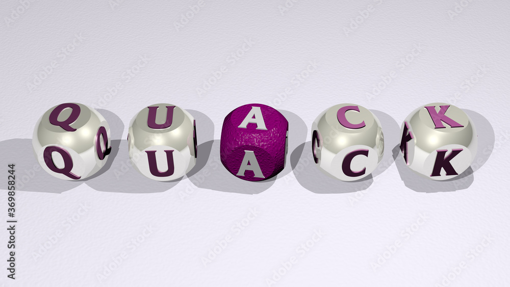 combination of angry: quack built by cubic letters from the top perspective, excellent for the concept presentation combination of angry: quack built by cubic letters from the top perspective, excellent for the concept presentation