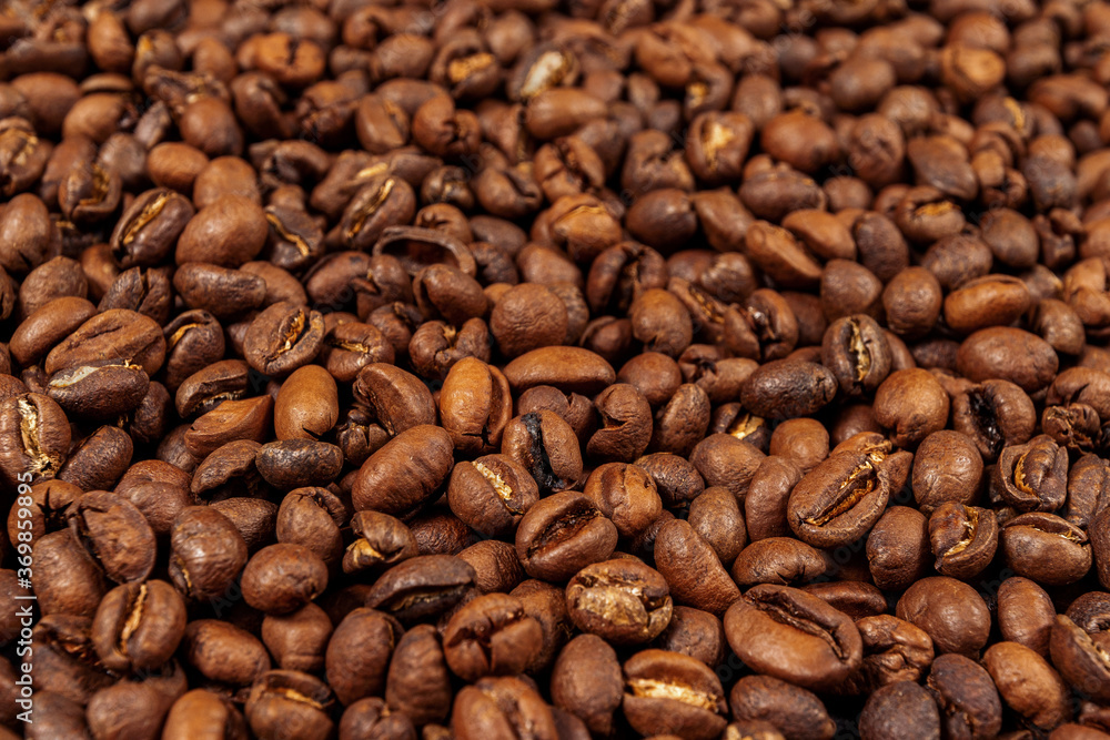 Roasted mocha coffee beans background. Mocha - sort of arabica Roasted mocha coffee beans background. Mocha - sort of arabica