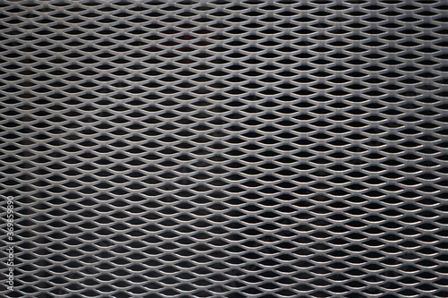 Metal grid. Steel grating. Background.