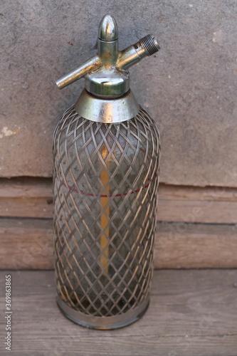 Wallpaper Mural 
Vintage siphon for making sparkling water. Torontodigital.ca