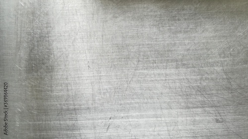brushed metal texture,The stainless steel surface is scratched from the use as a background.