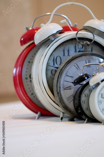 Wallpaper Mural old alarm clock Torontodigital.ca