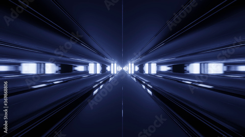 Wide Dark Area heading to the Light Exit 4k uhd 3d illustration background