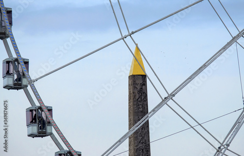 Wallpaper Mural  the Ferris wheel of the Place of the Concorde in Paris Torontodigital.ca