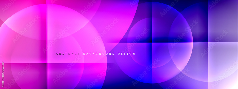 Vector abstract background - circle and cross on fluid gradient with shadows and light effects. Techno or business shiny design templates for text Vector abstract background - circle and cross on fluid gradient with shadows and light effects. Techno or business shiny design templates for text