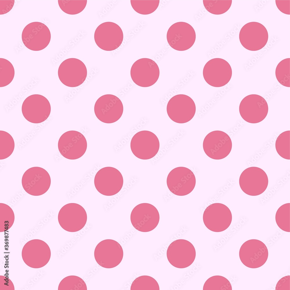 seamless polka dots pattern pink colors seamless polka dots pattern pink colors
