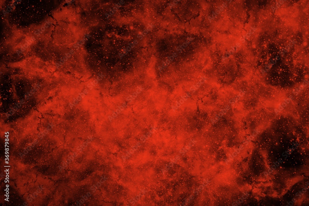Futuristic galaxy light background illustration, fantasy style, red color