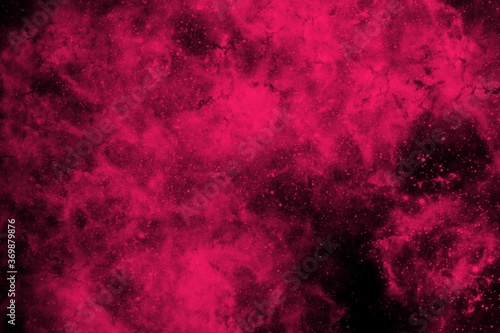 Futuristic galaxy light background illustration, fantasy style, pink color