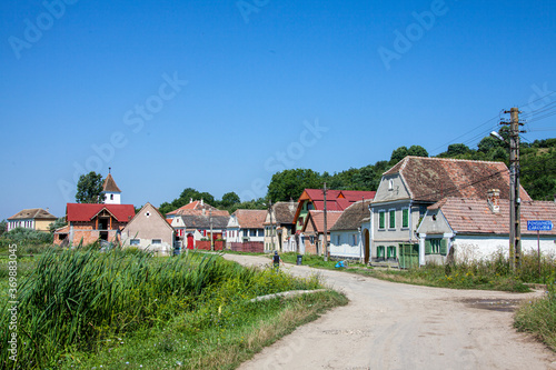 Wallpaper Mural Das Dorf Kopaćevo nahe des National Park Kopaćki rit, Kroatien Torontodigital.ca