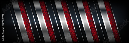 Modern silver and black dark carbon for abstract background and presentation design. Suit for corporate, cigarette, business, award, winning, anniversary and celebration