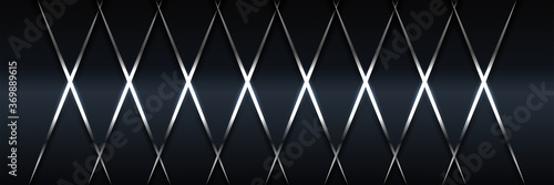 Modern silver and black dark carbon for abstract background and presentation design. Suit for corporate, cigarette, business, award, winning, anniversary and celebration