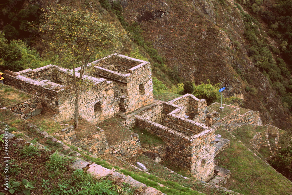 water temple in choquequirao inca city