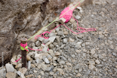 Wallpaper Mural Schnur beim Pflastern Torontodigital.ca