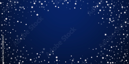 Random falling stars Christmas background. Subtle 