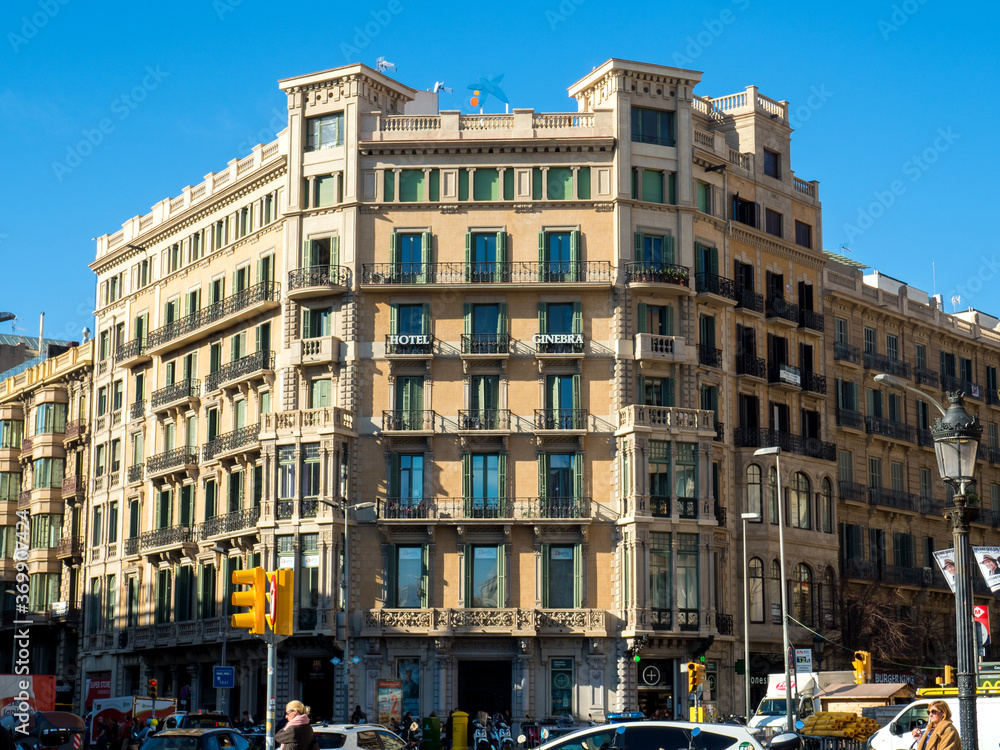 Fototapeta premium House in Barcelona
