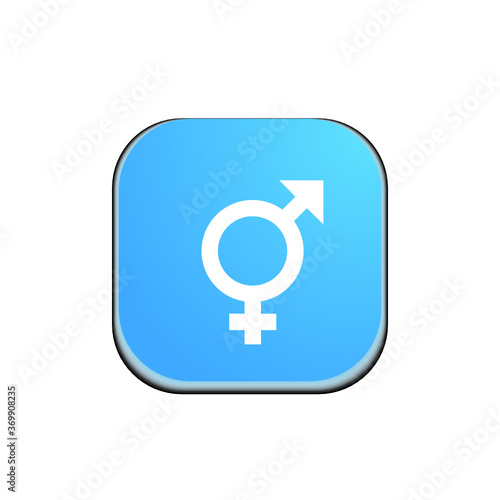 Transgender -  Button