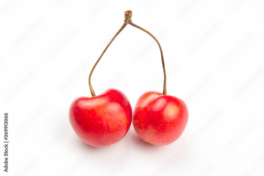 juicy cherry berry on a white background. fruits and vitamins. healthy food for breakfast. fruits of vegetation. fruit dessert juicy cherry berry on a white background. fruits and vitamins. healthy food for breakfast. fruits of vegetation. fruit dessert