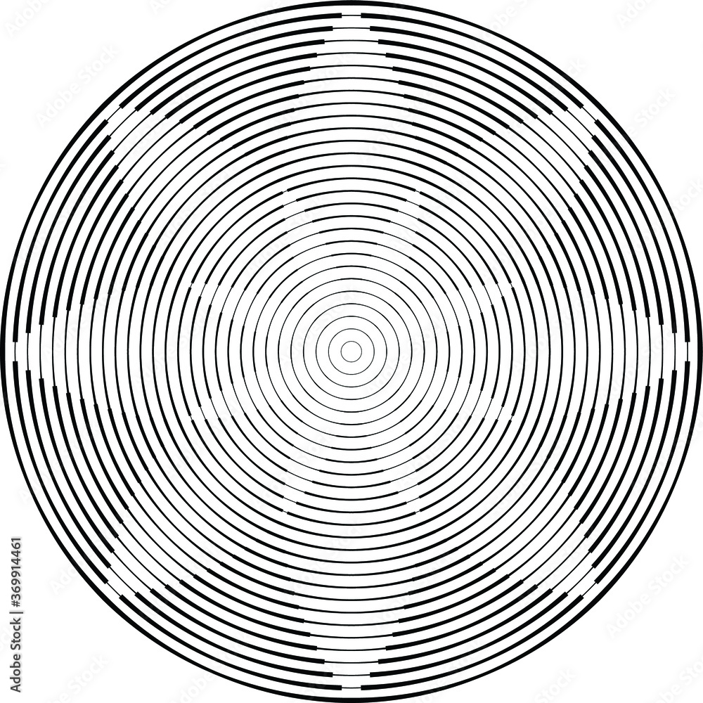 Lines in Circle Form . Spiral Vector Illustration .Technology round. Wave Logo . Design element . Abstract Geometric shape . Lines in Circle Form . Spiral Vector Illustration .Technology round. Wave Logo . Design element . Abstract Geometric shape .