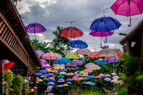 Wallpaper Mural Aden Farm Nakhon Nayok-Nakhon Nayok: 1 August 2020, atmosphere inside the restaurant, coffee shop, with tourists coming to dine while traveling, Khlong Yai Subdistrict Ongkharak District Nakhon Nayok Torontodigital.ca