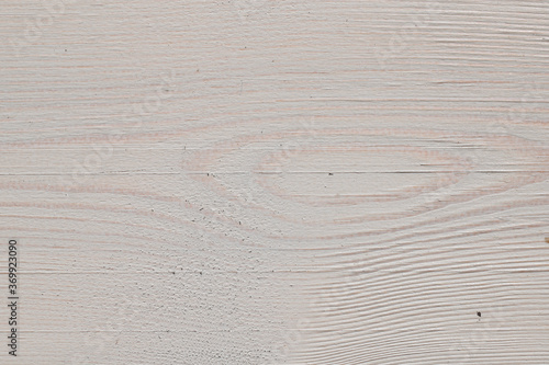 light white painted wooden Board with cracks and fibers, texture, background