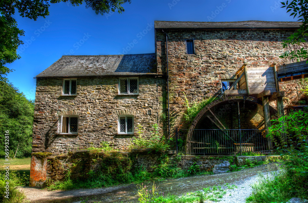 Obraz premium Old Mill in Cornwall