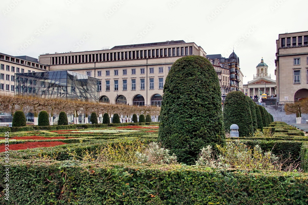 The Mont des Arts is an urban complex and historic site in the centre of Brussels.
