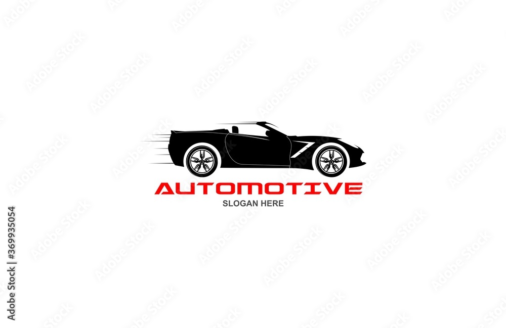 Automotive car logo design vector illustration