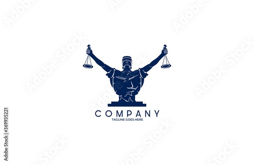 lady justice law firm logo