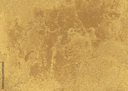 Obraz na płótnie Golden abstract decorative paper texture background for artwork - Illustration w salonie