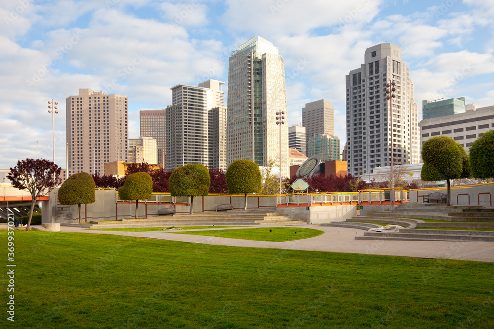 Cityscape of downtown San Francisco, California, USA Cityscape of downtown San Francisco, California, USA