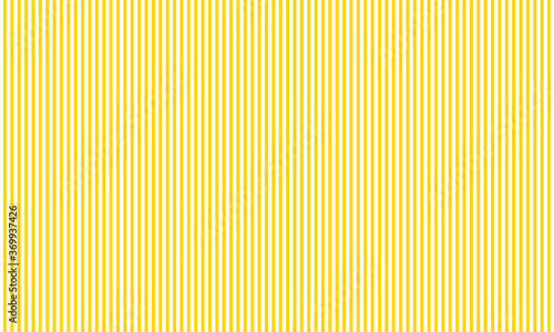 Yellow striped vertical line pattern on white background vector