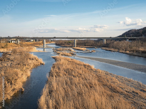 Wallpaper Mural 冬の多摩川 Torontodigital.ca