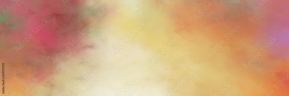 amazing dark salmon, wheat and moderate red colored vintage abstract painted background with space for text or image. can be used as horizontal background graphic