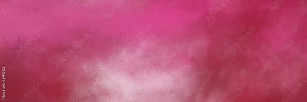 awesome abstract painting background texture with moderate pink, pastel magenta and pale violet red colors and space for text or image. can be used as horizontal header or banner orientation