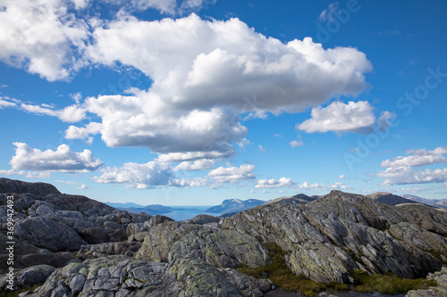 On a hike to the mountain Oertind in northern Norway © Gunnar E Nilsen