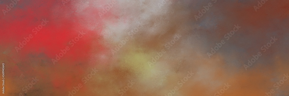 Fototapeta premium awesome abstract painting background graphic with pastel brown and dark gray colors and space for text or image. can be used as header or banner