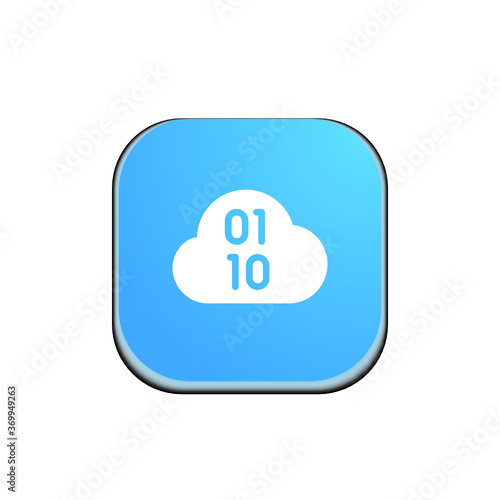 Cloud Computing - Button