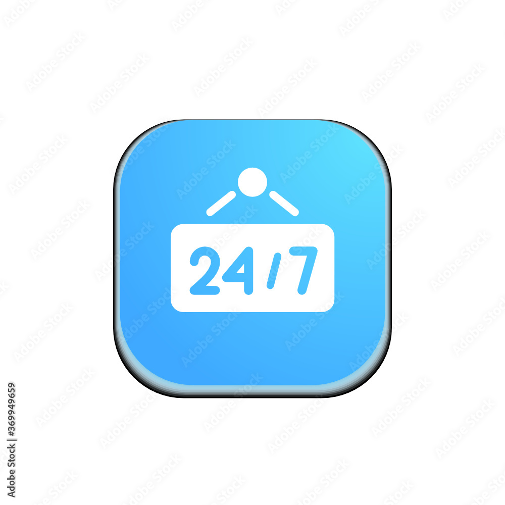 24/7 - Button 24/7 - Button